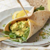 Wrap kip kerrie | Koolhydraatarme recepten