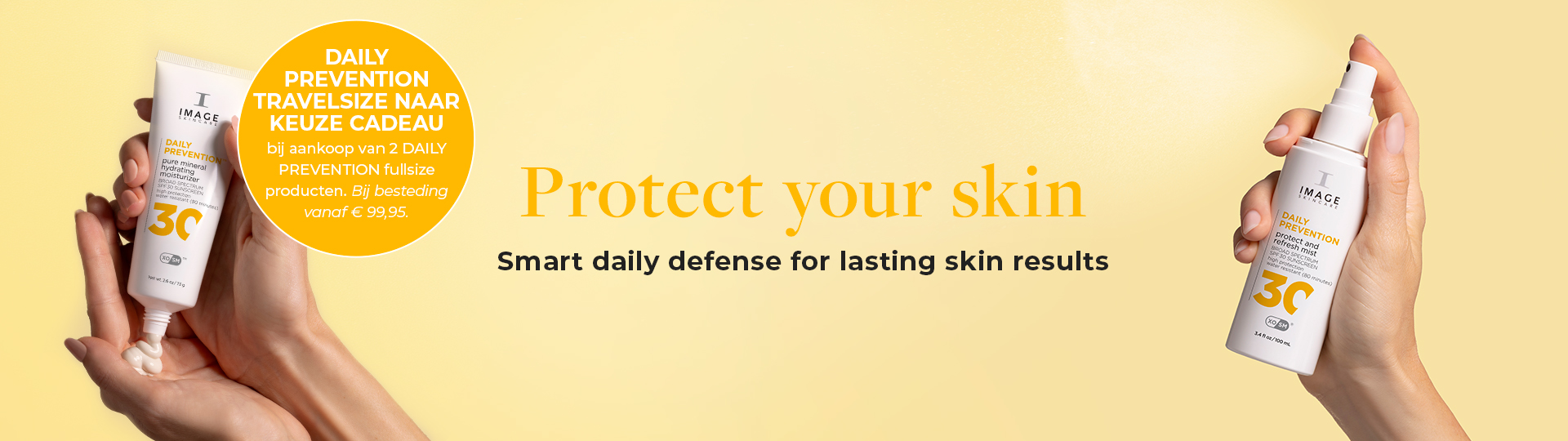 Gratis IMAGE Skincare Daily Prevention travelsize | Protect your skin!
